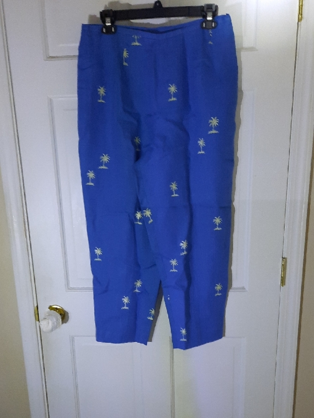 Talbots Blue Irish Linen Shirt with Branded Label